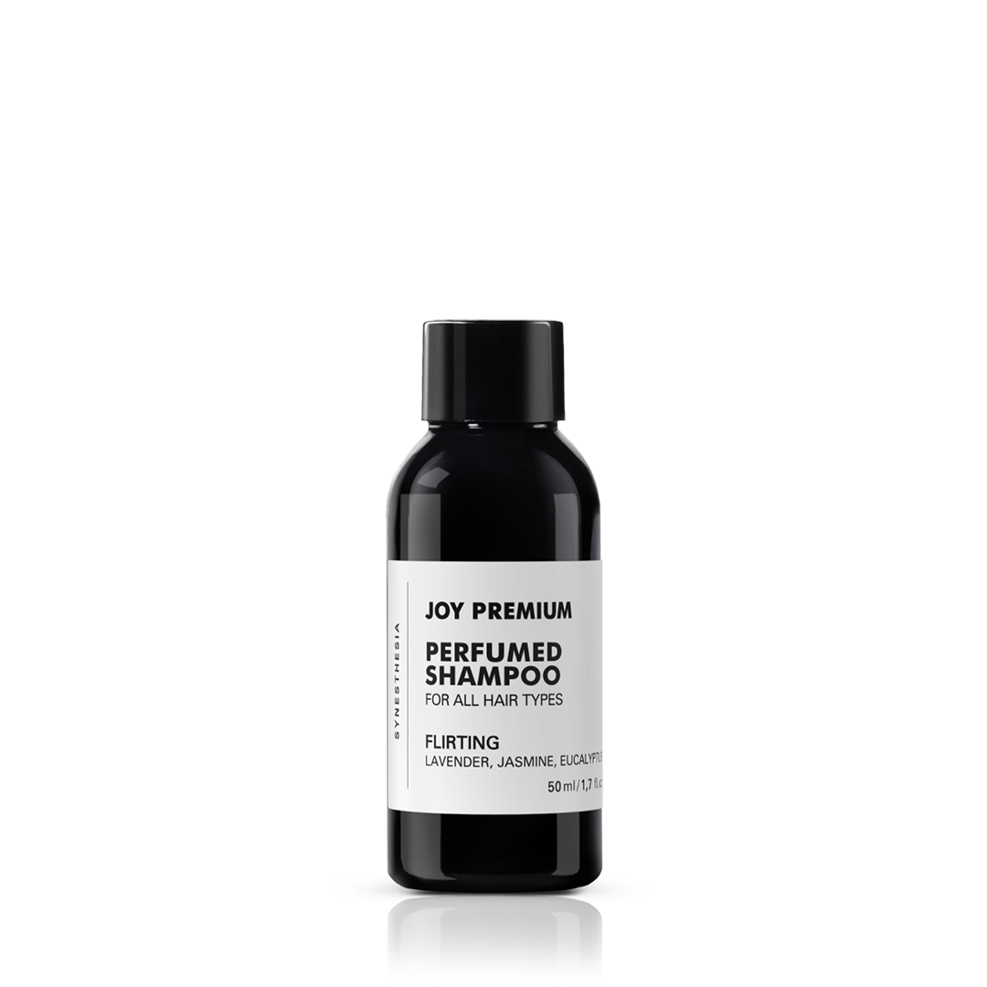 Шампунь для всех типов волос парфюмированный FLIRTING  50 мл